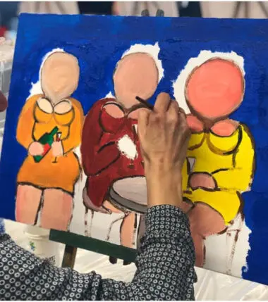 Workshop Dikke Dames Schilderen