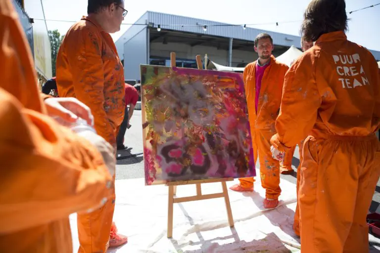 Workshop Action Painting