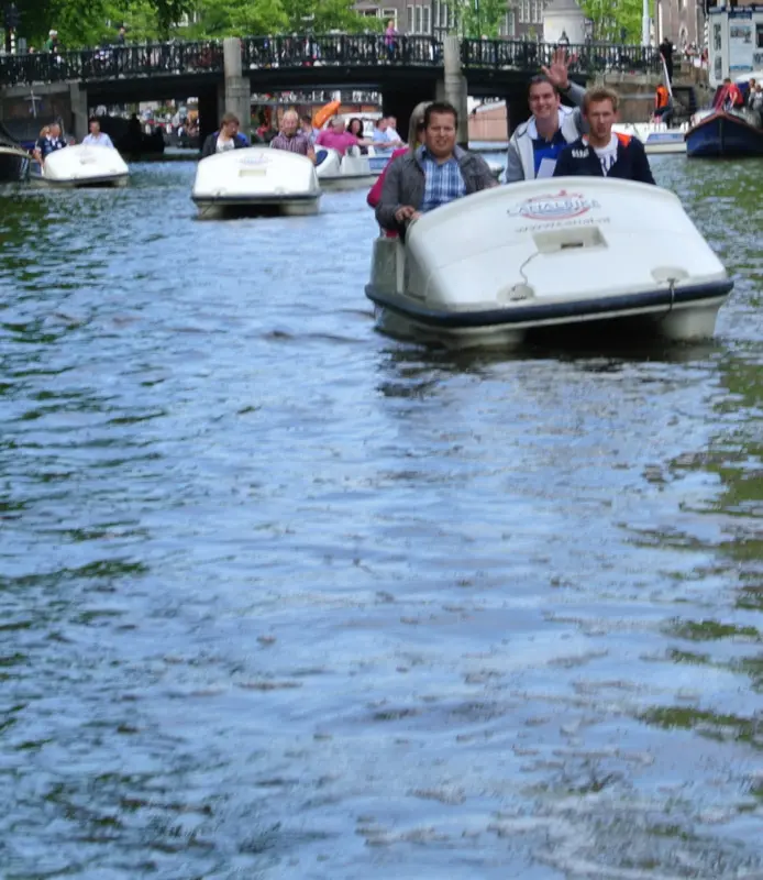 Waterfiets Puzzeltocht