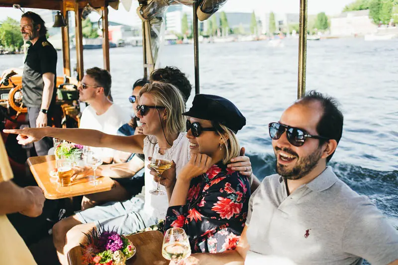 Boottocht, varen
