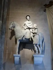 Standbeeld van Sint Maarten in Utrecht 