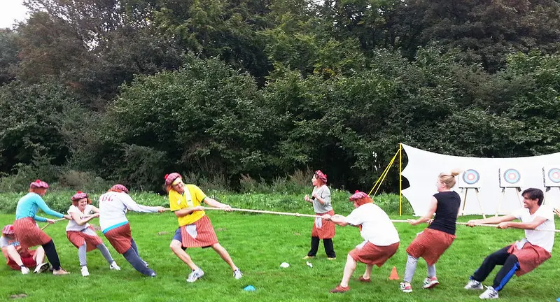 Teambuilding activiteiten, sportdag in Nieuwegein, bedrijfsuitje