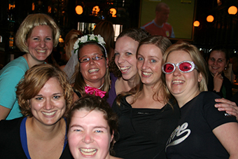 Hilarische Paaldansworkshop