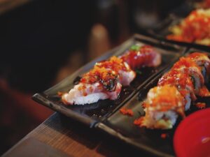 Sushi in Restaurant 