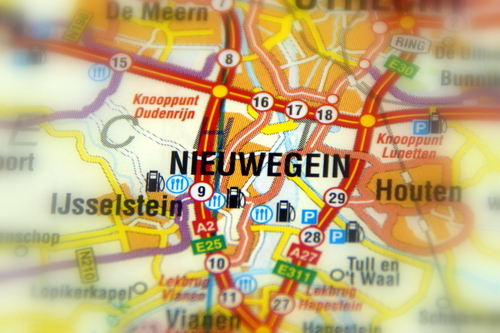 Bezie3nswaardigheden Nieuwegein, plattegrond